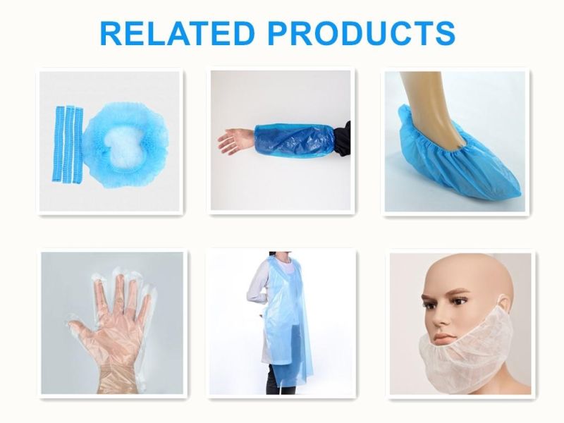 High Quality Disposable Nonwoven Bouffant Cap for Nurse in Hospital