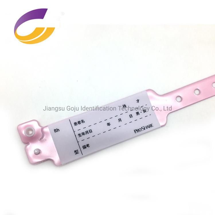 Medical Products Disposable ID Bracelet Identification Band