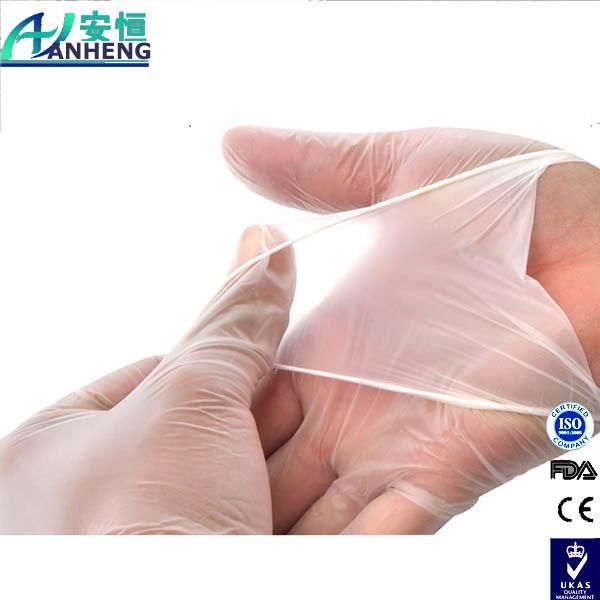 Disposable Blue Nitrile Gloves Powder Free for Medical Use