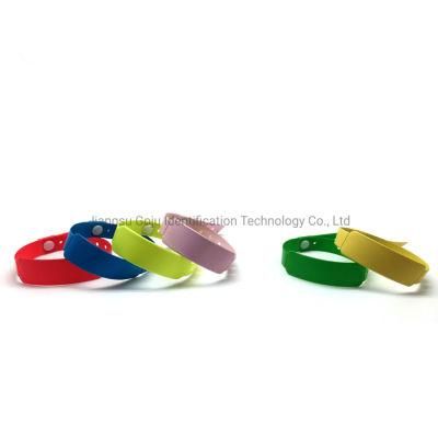 One off Use Face Wide Vinyl Material Wrist Band for Events with CE Certificate