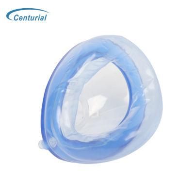 100% Quality Guarantee Latex Free Portable Anesthesia Face Medical Mask