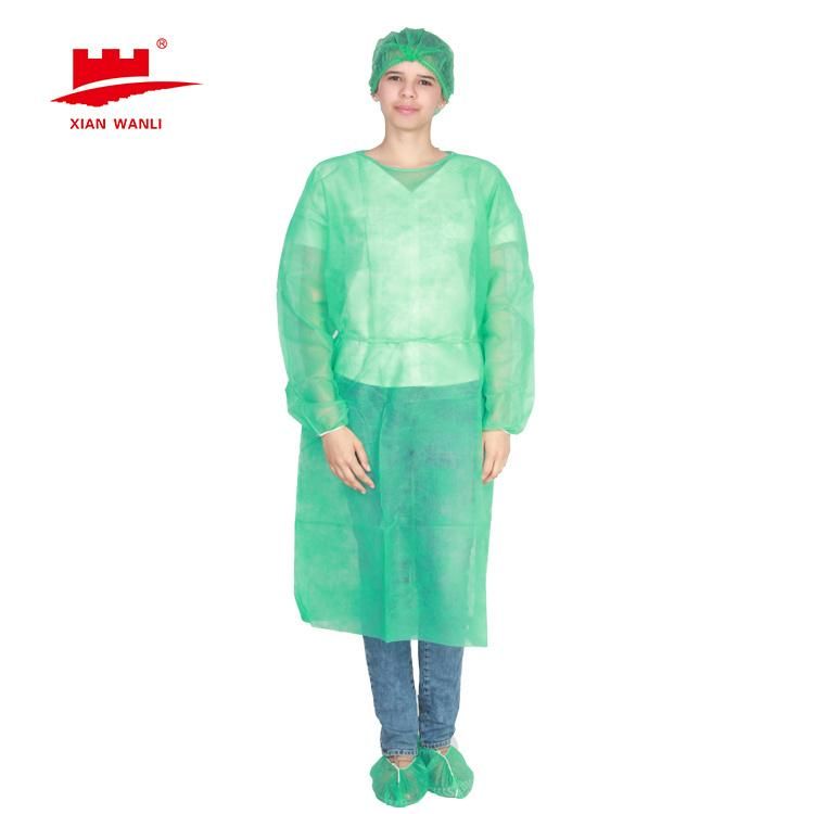 The Newest AAMI Level 1 Level 2 Disposable SMS Surgical Gown Hospital Medical Isolation Gown