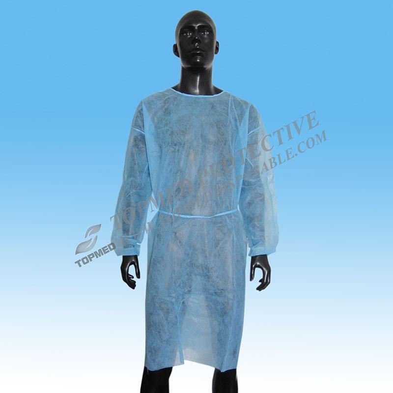 Disposable PP Nonwoven Isolation Gown