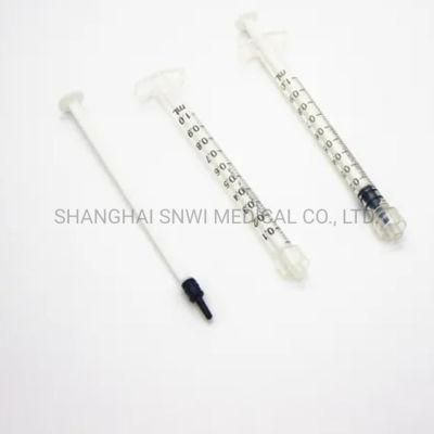 Disposable Insulin Syringe CE Approval 1ml, 0.5ml, 0.3ml Insulin Syringe for Diabetes Injection Intrag