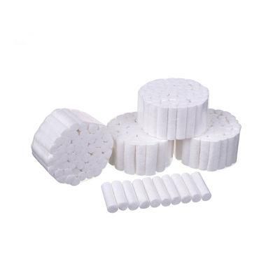 Sterile 100% Cotton High Absorbent Dental Cotton Roll for Medical with CE ISO-13485