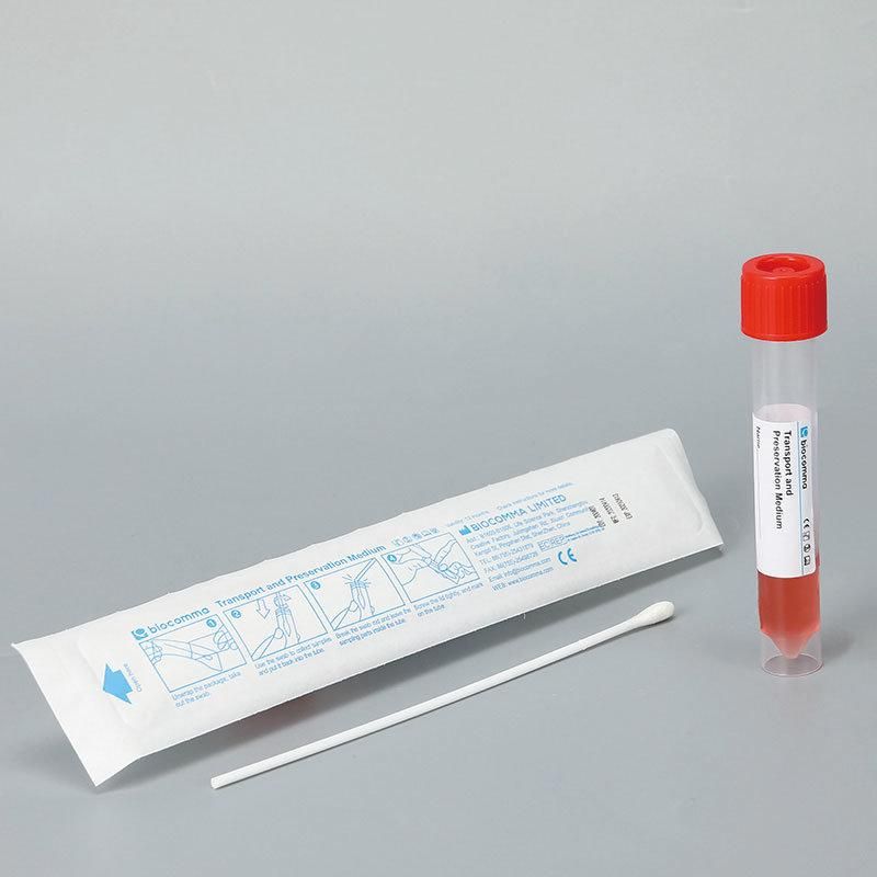 Factory Direct Virus Specimen Sampling Test Swab Tube Collection Universal Viral Transport Media Virus Specimen Collection Tube