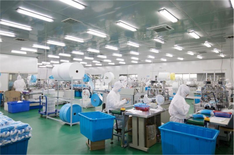 Disposable 3-Ply Non-Woven Face Mask with Ear Loop Protective Face Mask Approved by Chinese Manufacturer