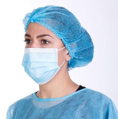 White Listing FDA510K ASTM Level 2 Face Mask Disposable Medical Blue