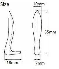 Silastic Nasal Implant for Rhinoplasty