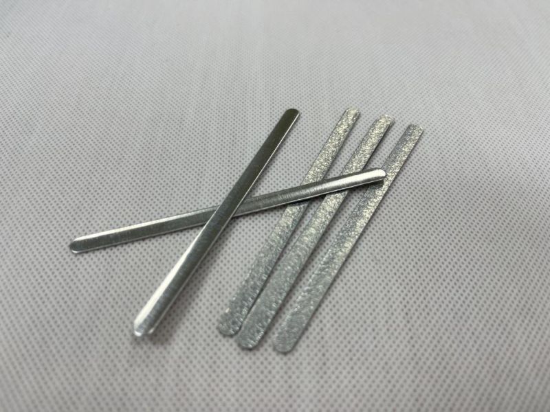 Factory Supplier Aluminum Strip 0.8mm Thickness Nose Wire Bridge Bar for Face Mask