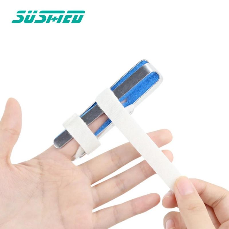 Medical Foam Padded Orthopedic Finger Splint Clip for Children Adult