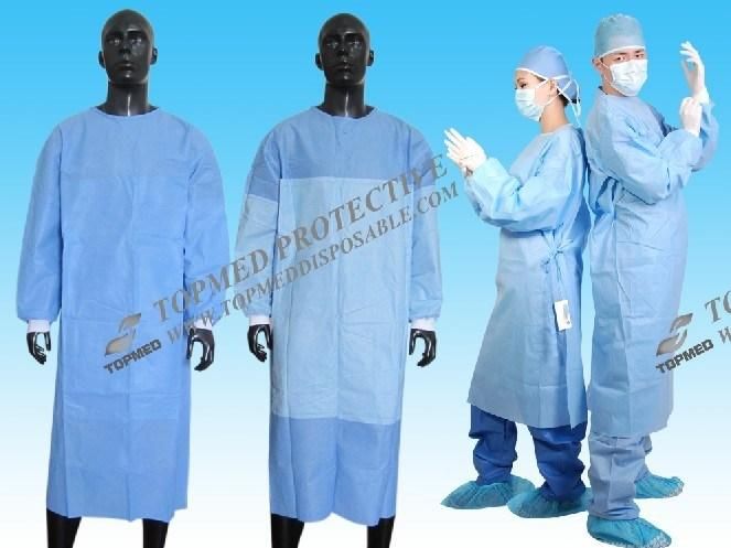 Standard Surgical Gowns, Three-Anti SMS Surgical Gown