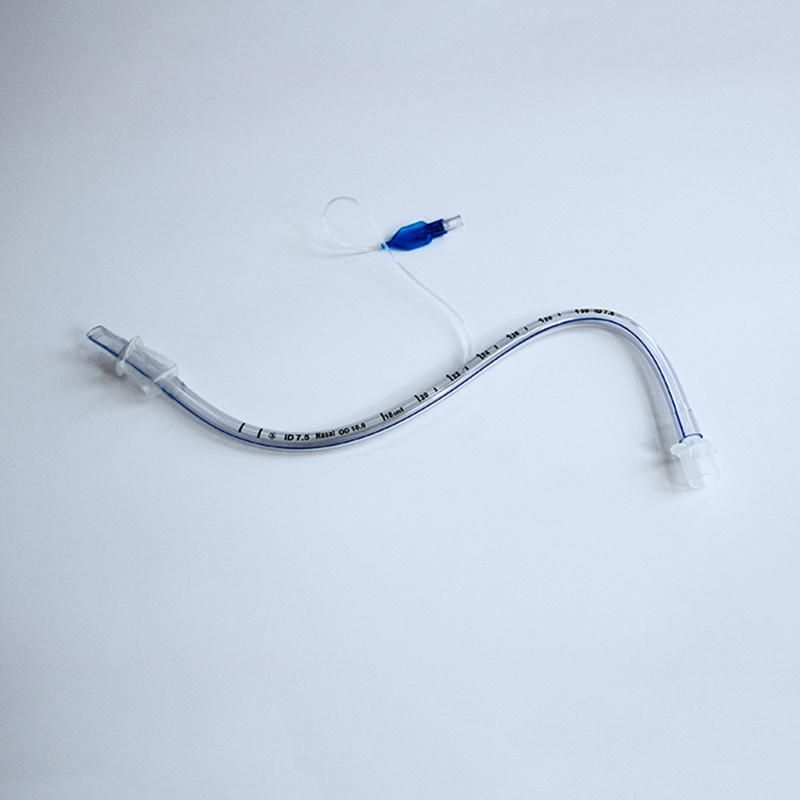 North Facing (Nasal RAE) Upper Preformed Endotracheal Tubes Cuffed