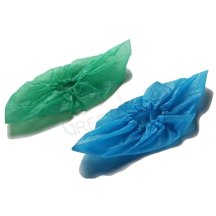 Hot Selling Medical Hospital Bue Disposable Non-Woven Shoe Cover