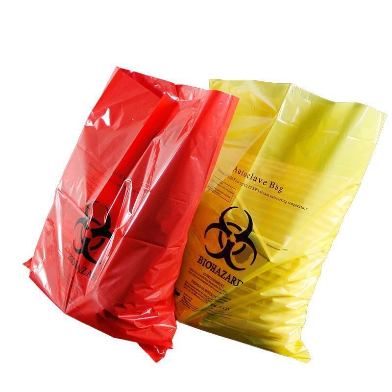 Medical Disposable Ziplock LDPE Plastic Biohazard Specimen Bag