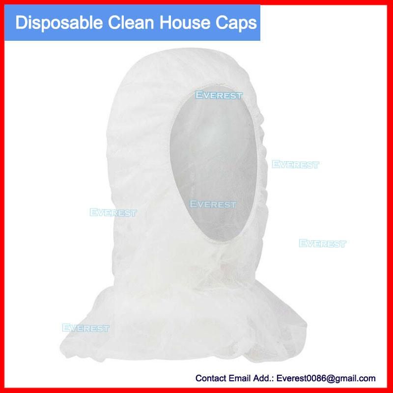 Disposable Non Woven Hair Net Mob Clip Caps Disposable Detectable Clip Cap Bouffant Cap