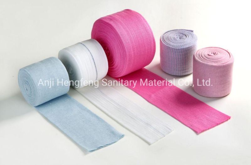 Medical 100%Cotton Elasticated Thigh Net Tubular Bandage Medical with OEM