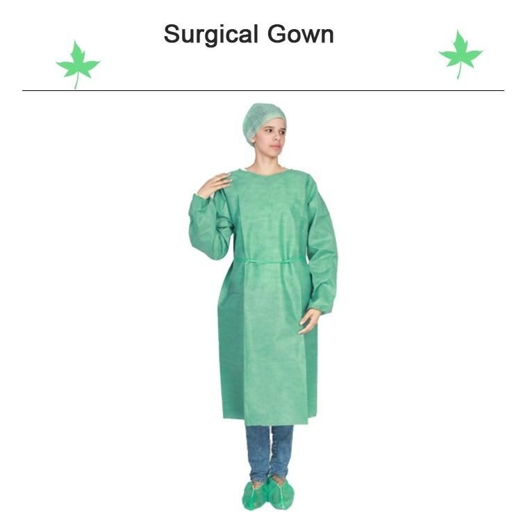 pp pe sms smms spunlace medical sterile disposable surgical gown