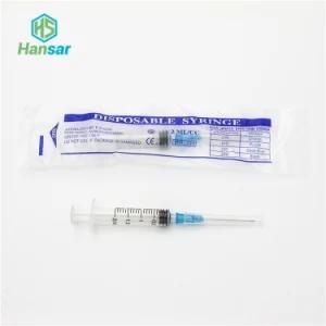 Needle Injection with Heparin Applicator Tiphypodermic Needle / Syringe