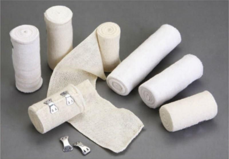 CE ISO Certified Premium Nature Color Plain Elastic Wrap Bandage