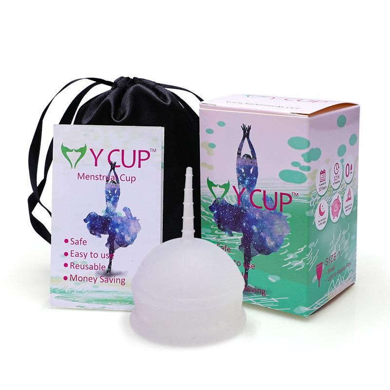 Silicone Menstrual Cup Instead of Sanitary Napkin Aunt Cup, Female Care Menstrual Partner Menstrual Cup