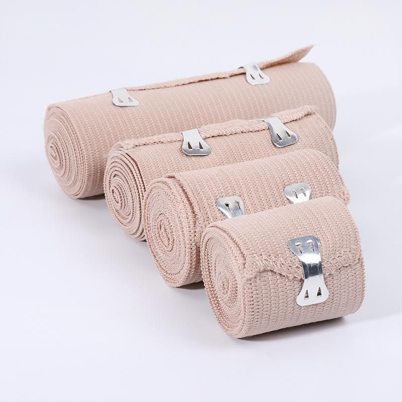 Wholesale Factory Elastic Bandage Fabric Gauze Bandage Rolls