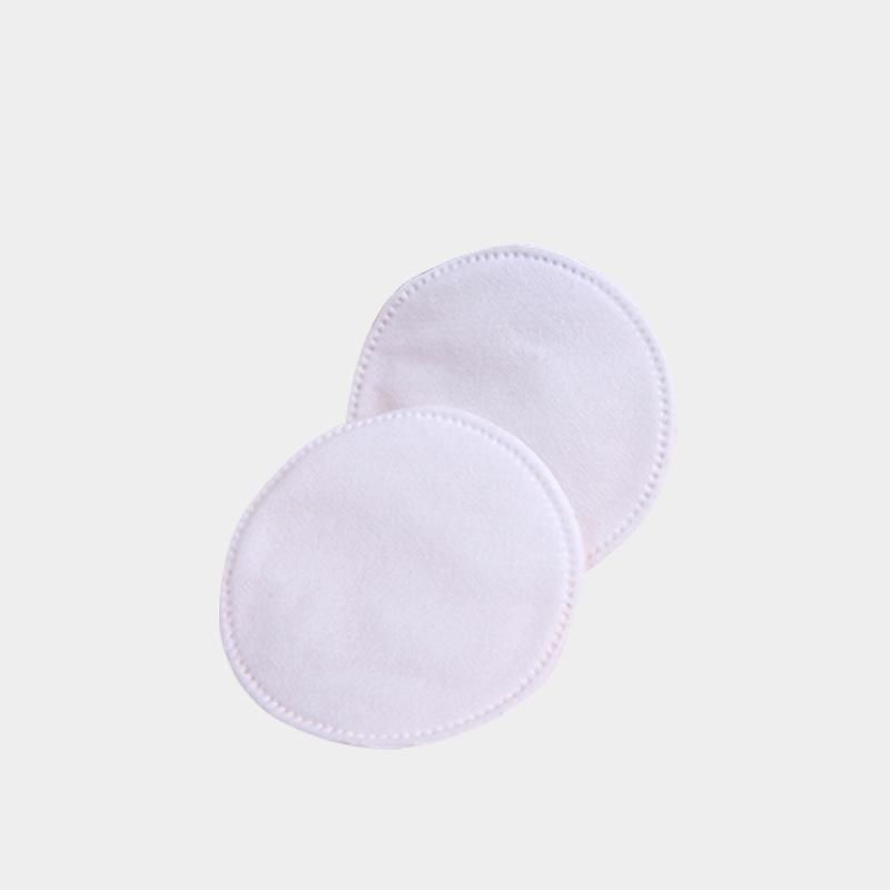 Natural Washable Cosmetic Cotton Pads Bamboo Reusable Soft Round Facial Cleaning Pads Cosmetic Cotton Pads