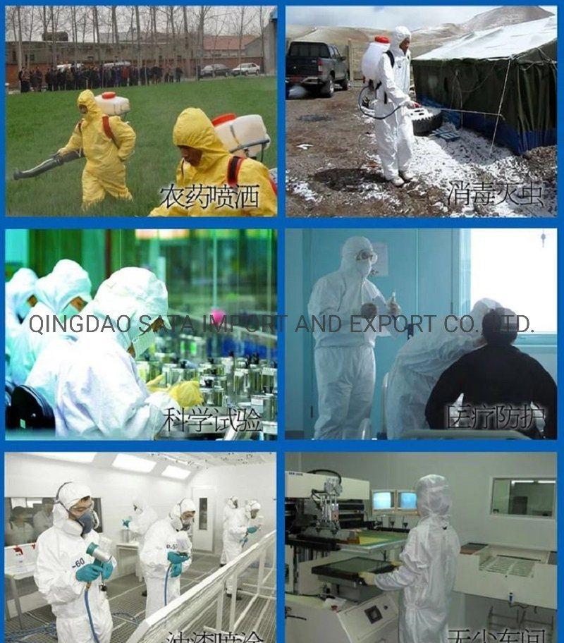 Stock High Quality Disposable Medical Coverall Protection Suit Medical Protective Clothing