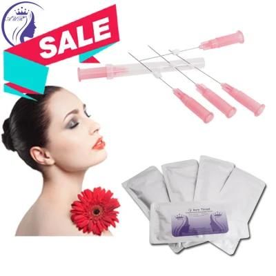 Absorbable Cosmetic Korea Grade Double Needle Face Contour Lifting 6D Cog Pdo Thread