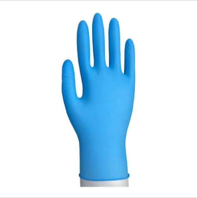 Chemical Resistant Safety Work Nitrile Gloves Hands Gloves Disposable Manufacturer Food Grade Nitrile Examination Glove