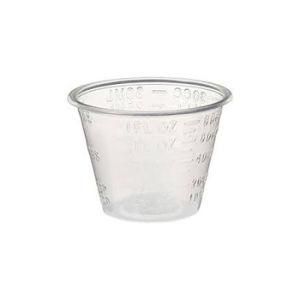 30ml Small Medical Plastic PP Specimen Measuring Medicine Cup