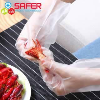 Disposable TPE Gloves for Household Cleaning Use