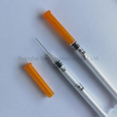 Disposable Medical Device Self-Destroy Vaccine Syringe with Fixed Needle 0.05ml