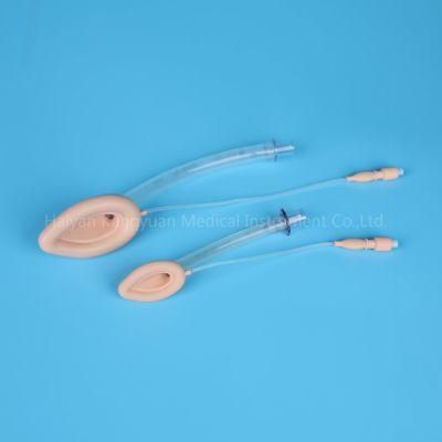 Laryngeal Mask Airway Silicone Reusable/Single Use China Factory Medical Health Care Air Managment