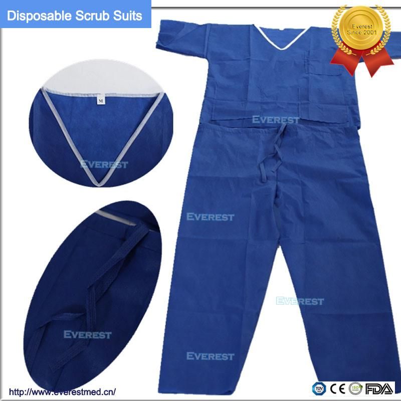 Disposable Non Woven Unisex Scrub Trouser