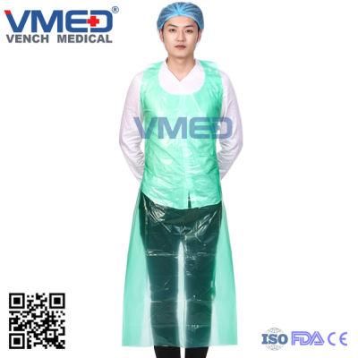 PE Apron, Surgical Industry Kitchen Restaurant Cooking Dental Apron, Disposable PE Apron