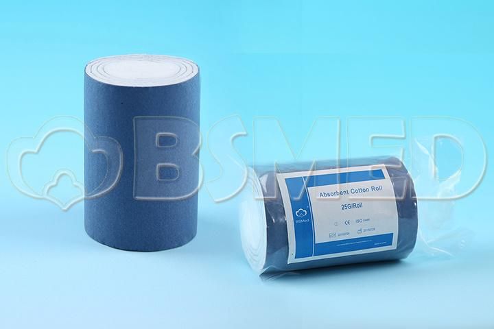 Soft White Surgical Absorbent Cotton Wool Roll for Wound Care