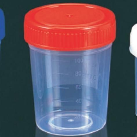 Medical Disposable Specimen Container/Urine Container/PP/Blue Cap 30ml