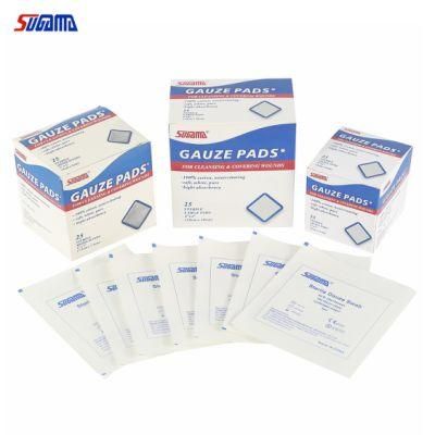 Medical X-ray Detectable Cotton Gauze Swab