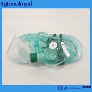 Disposable Non-Rebreathing Oxygen Mask with 600ml or 800ml or 1000ml Reservoir Bag