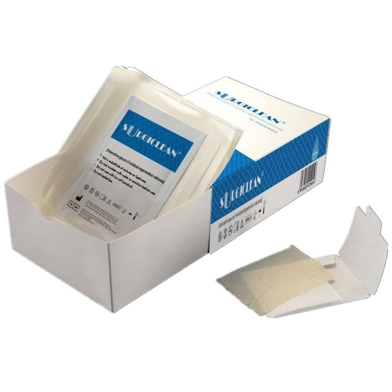 Surgiclean Absorbable Gauze Oxidized Regenerated Cellulose Customize Size with CE