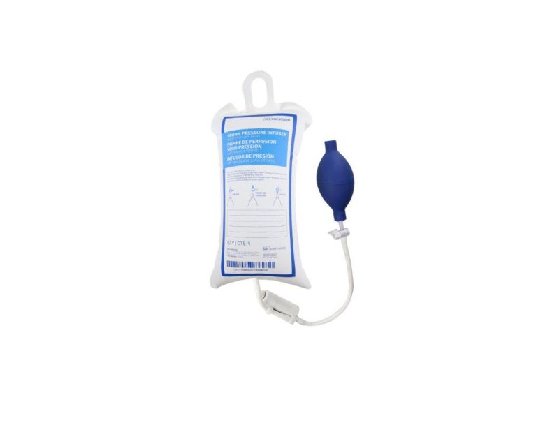 CE Certified Disposable or Reusable Pressure Infusion Bag 500/1000/3000ml for Accelarting Liquid Infusion