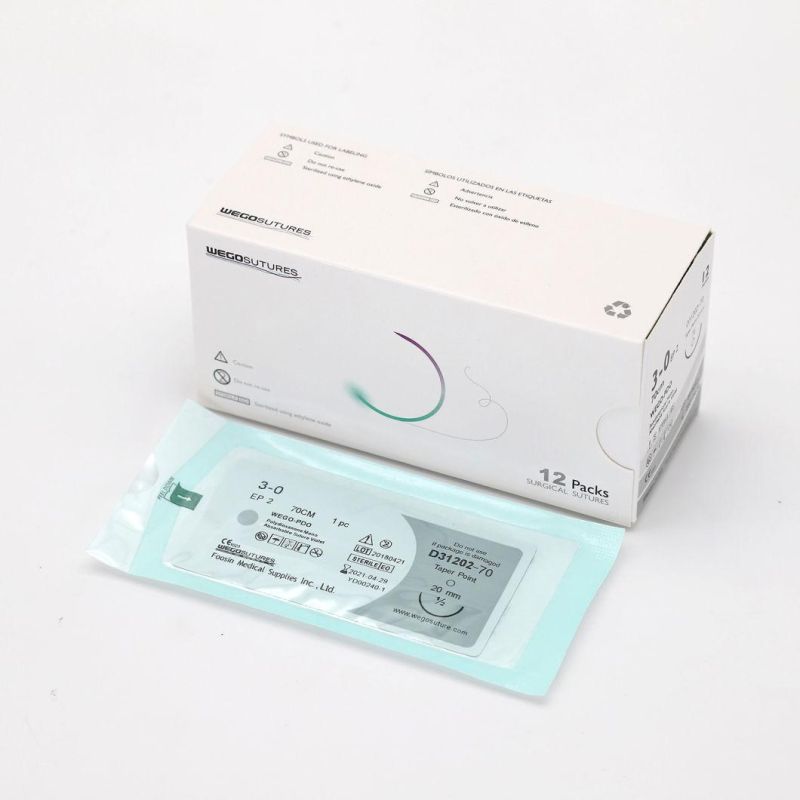 Wego Pdo Surgical Suture with PE Card