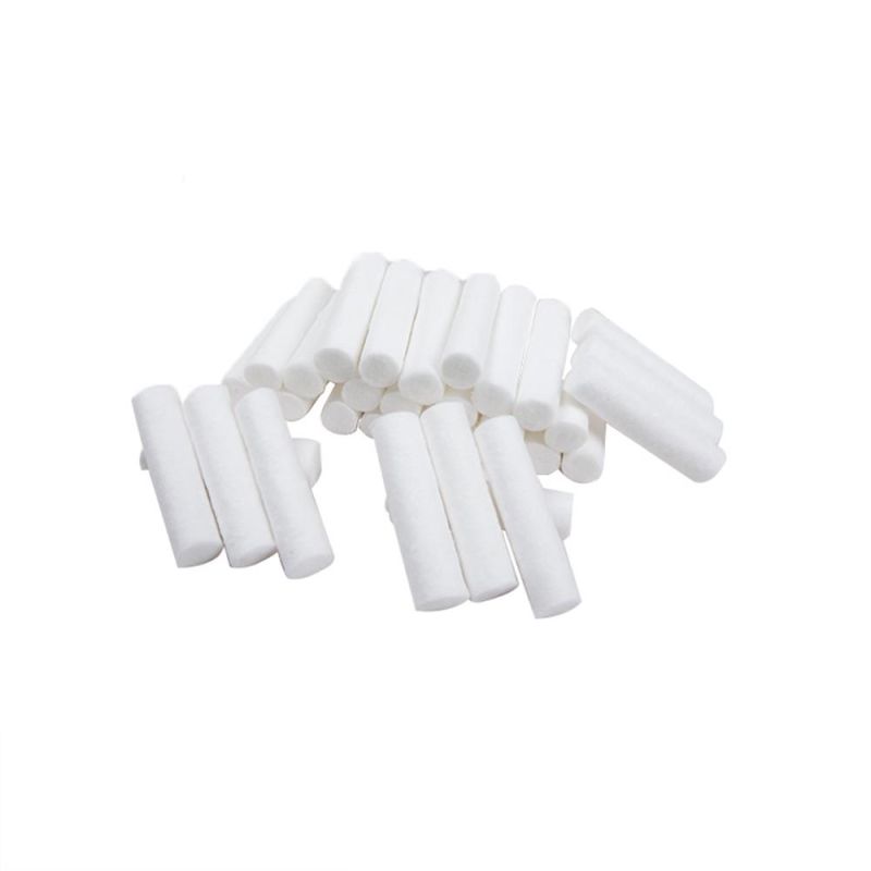 Manufacturer Custom Clean Disposable 10*30mm White Dental Cotton Roll From China