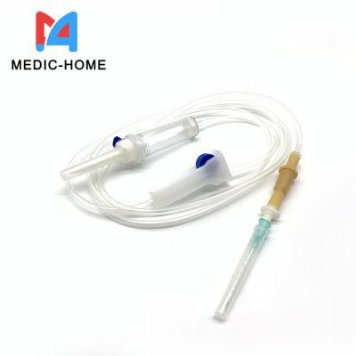 Disposable Medical Ordinary Infusion Set with Needle with CE Approval