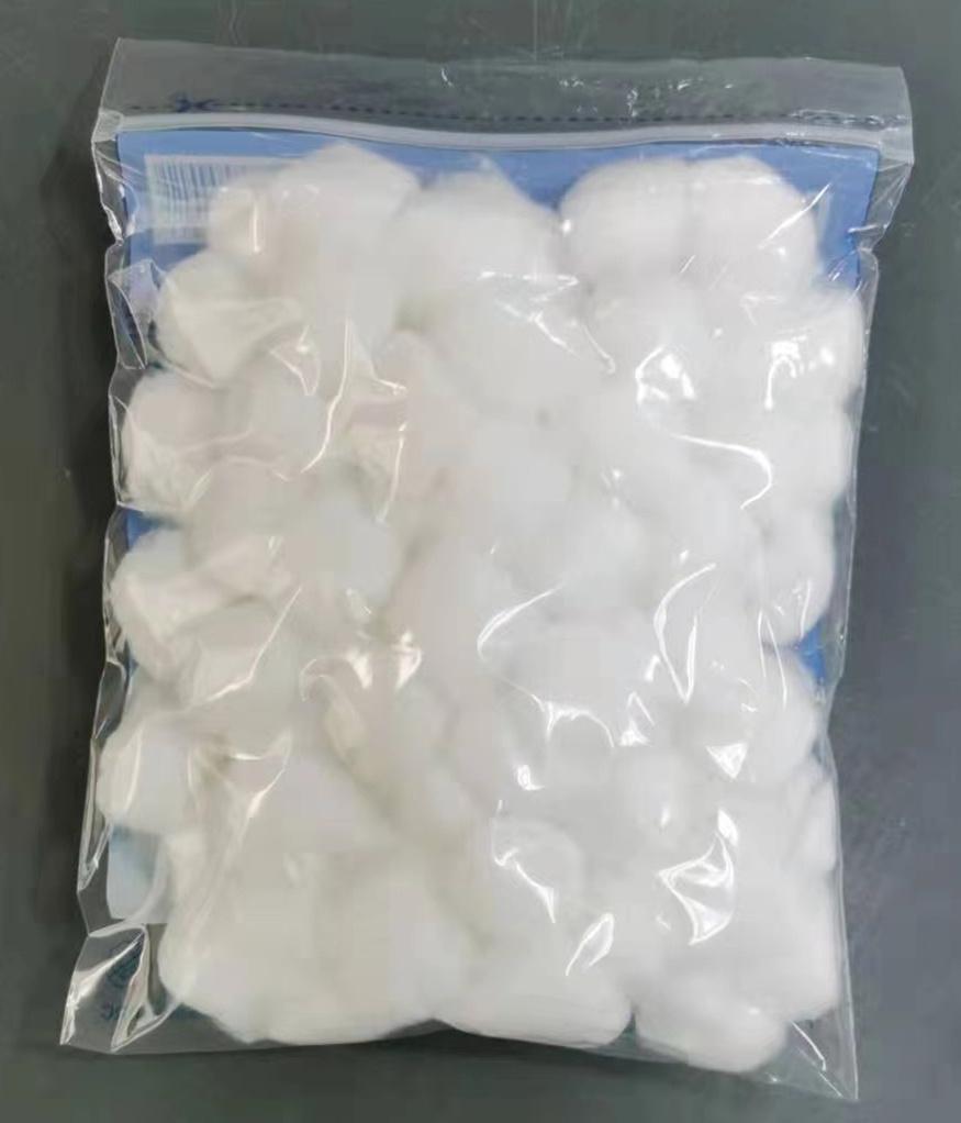 Surgical Dressing Dental Wound Care Sterile Blister Pack Non Sterile PE Bag Pure Fine Combed White Cotton Ball