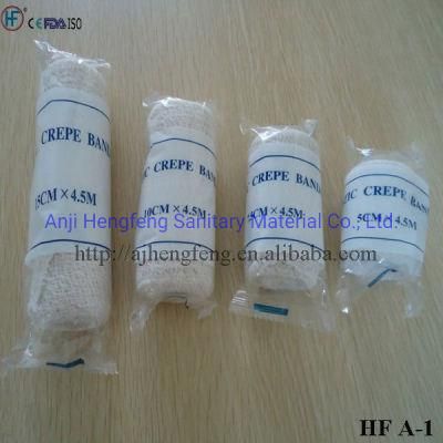 Disposable Medical Natural Color Elastic Crepe Bandage 60g with International Certificates