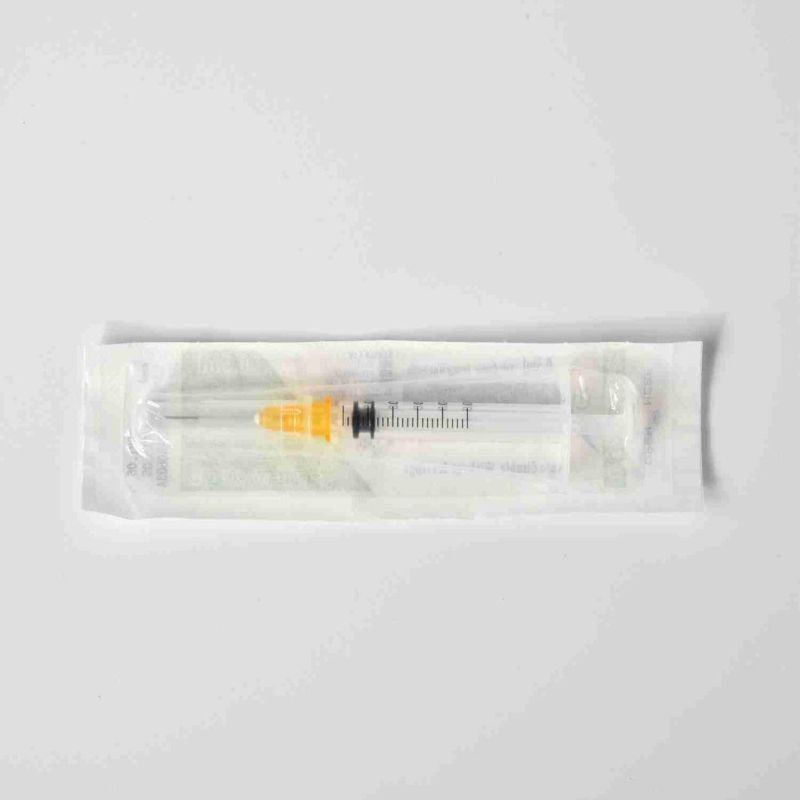 0.3ml -10ml Three Parts Self-Destroy Luer Lock Syringe with Needle CE FDA 510 K &ISO Stock Products Stock Products