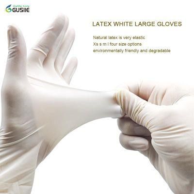 Factory Wholesale Latex Glove Medical Examination Latex Disposable Gloves Manufacturers