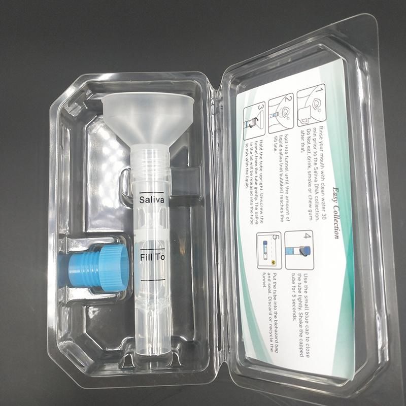 CE Approved Disposable Integrated Saliva Collection Kit Saliva Collector for Virus DNA/Rna Extracting with Mufacturer Price